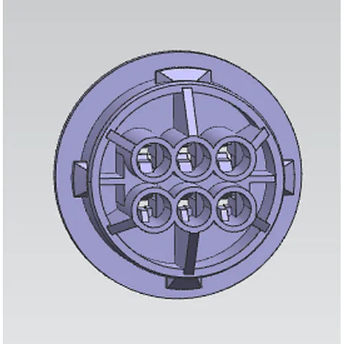 Headlight bulb socket mold