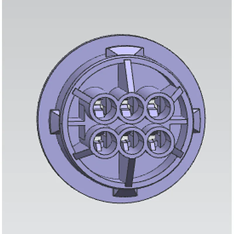 Headlight bulb socket mold